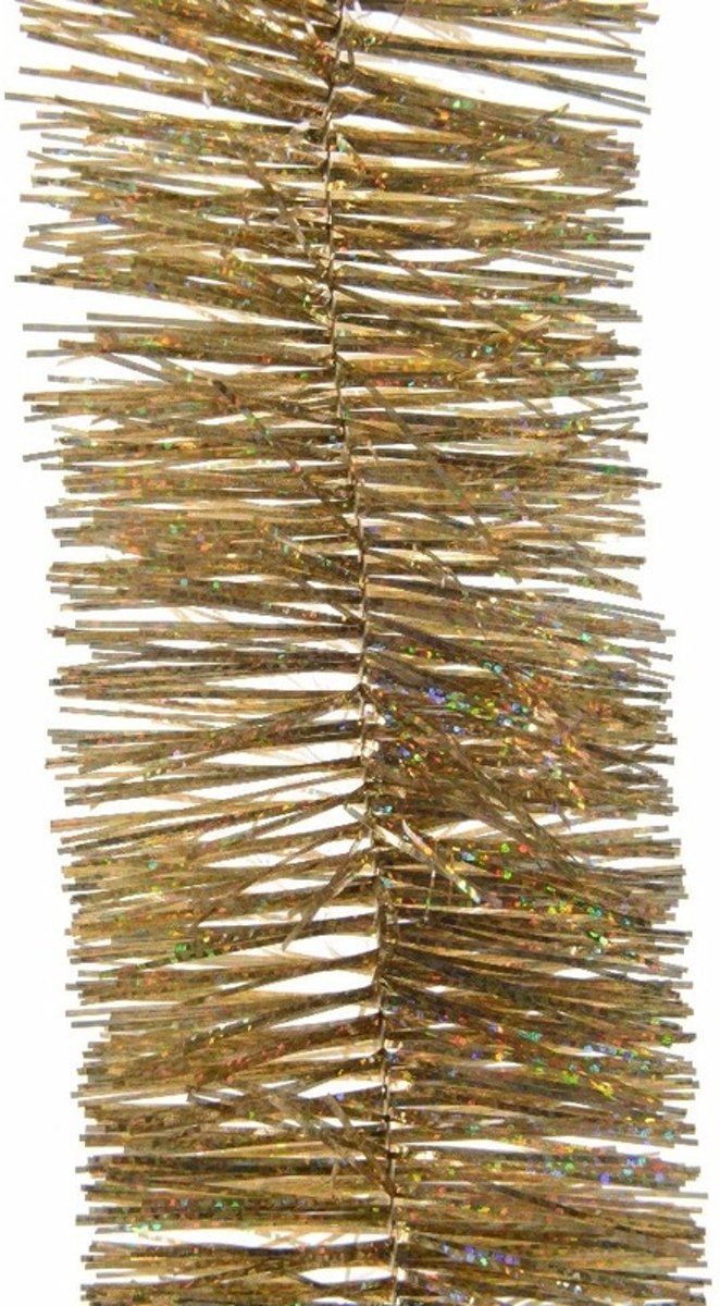 Feestslinger glitter goud 7 x 270 cm - Guirlande folie lametta - Gouden feestversieringen