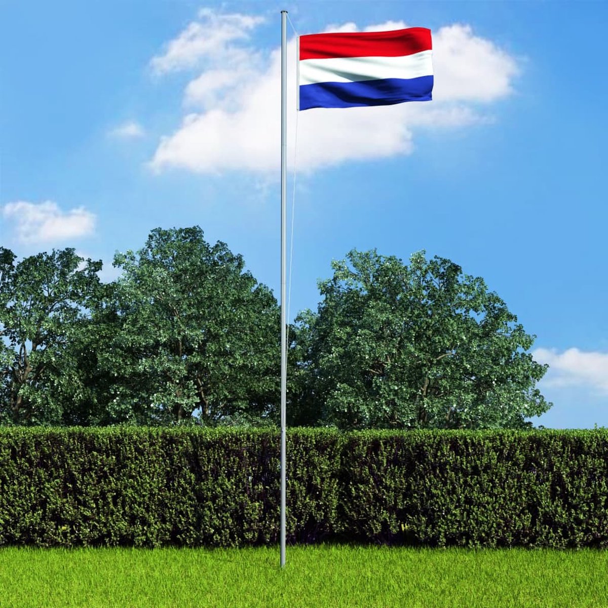 Decoways - Vlag Nederland 90x150 cm