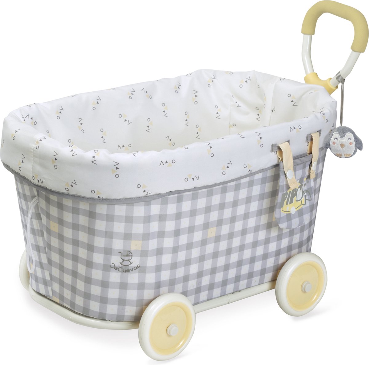 Babypoppen opbergwagen Pipo