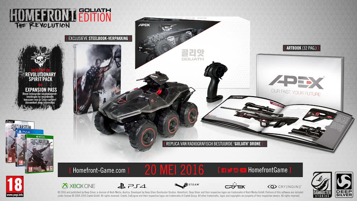 Homefront: The Revolution - Goliath Edition - PS4