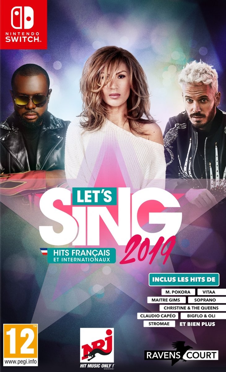 Lets Sing 2019 + Microphone FR - Switch