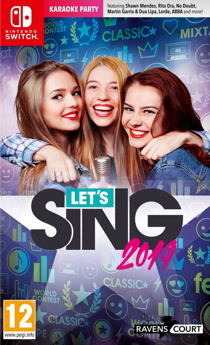 Lets Sing 2019 + Microphone UK - Switch