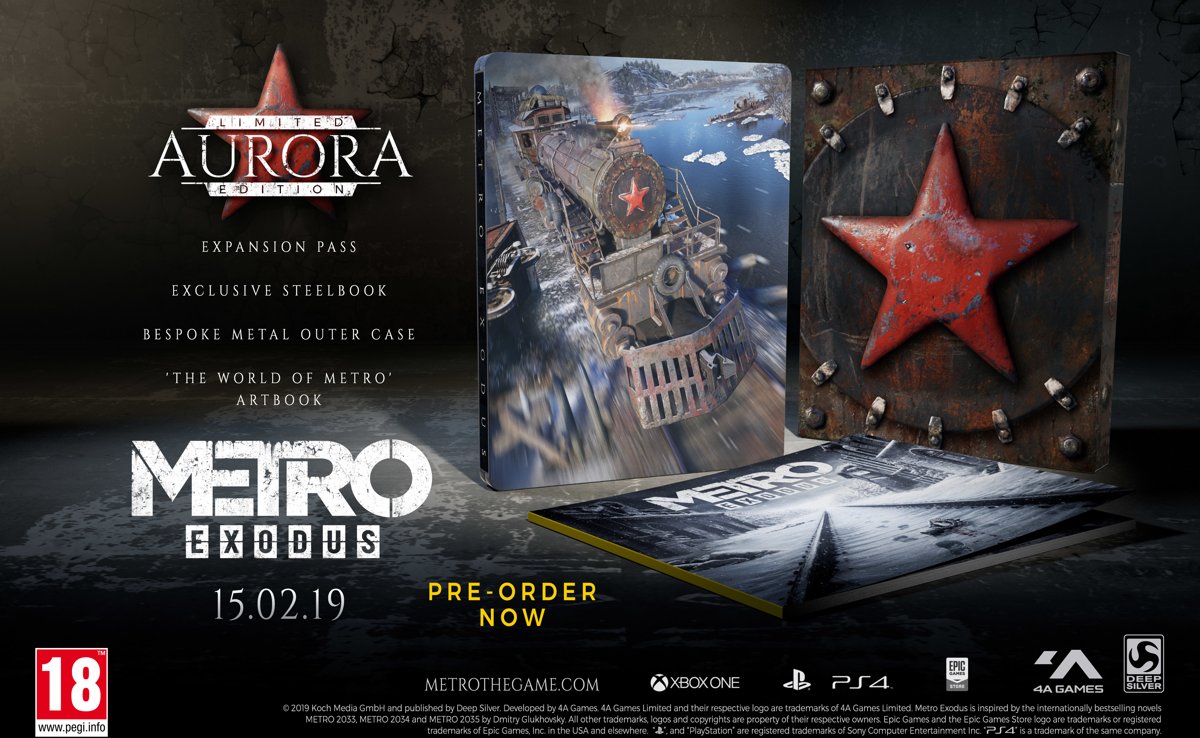 Metro Exodus AURORA Limited Edition - PS4