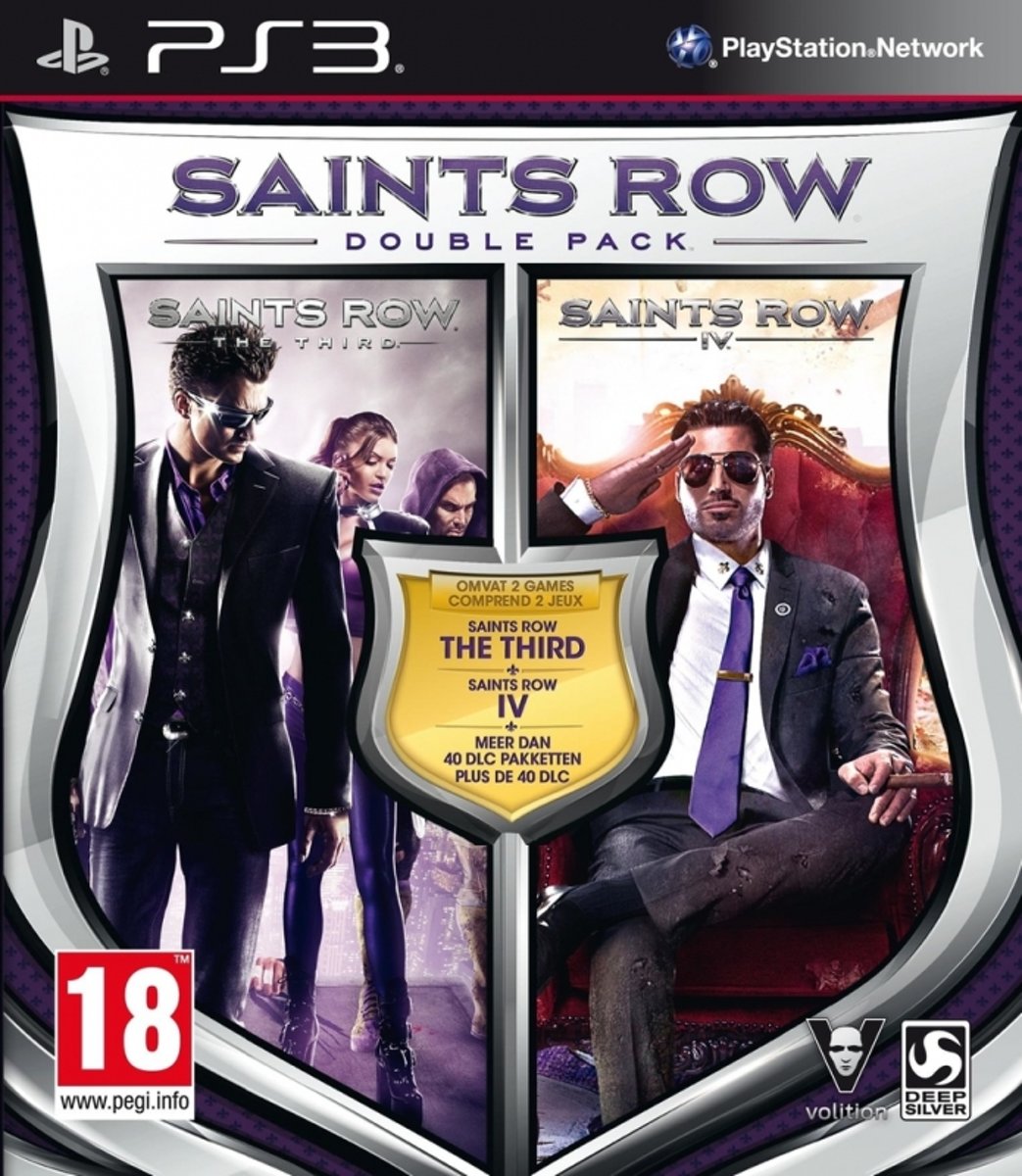 Saints Row Double Pack (Includes Saints Row The Third & Saints Row IV) /PS3