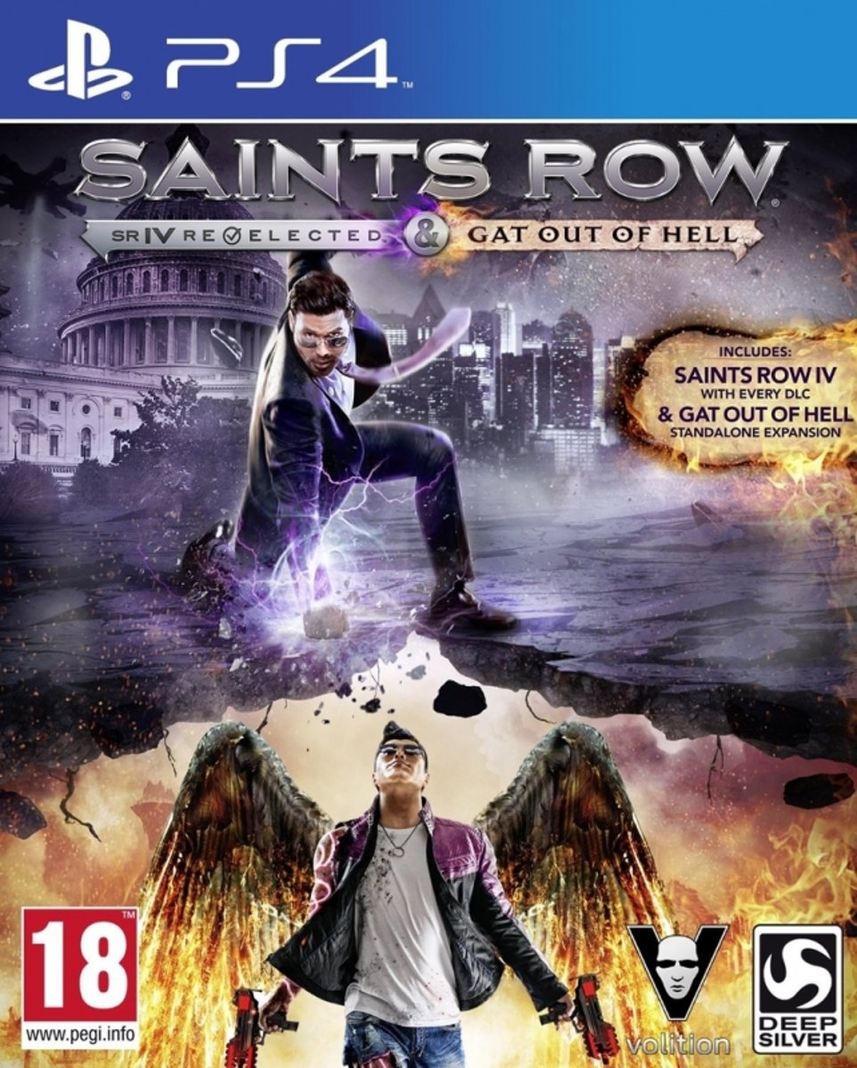 Saints Row IV (4): Re-elected & Saints Row: Gat out of Hell /PS4