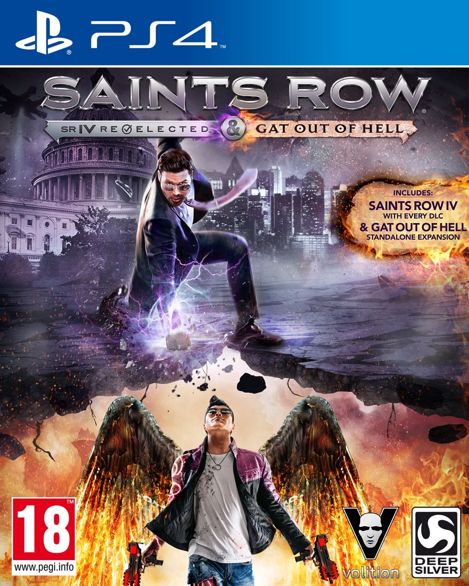 Saints Row Iv - Re-Elected + Gat Out Of Hell - PS4