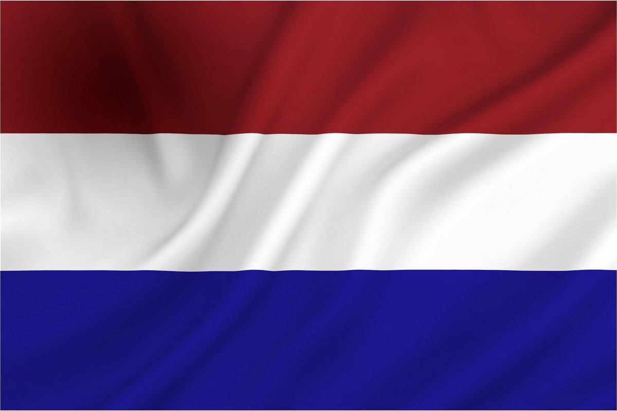 Nederlandse vlag 100x150 cm! Vlag Nederland 100x150cm, voor gevelstok of vlaggenmast 5 meter! Premium kwaliteit!