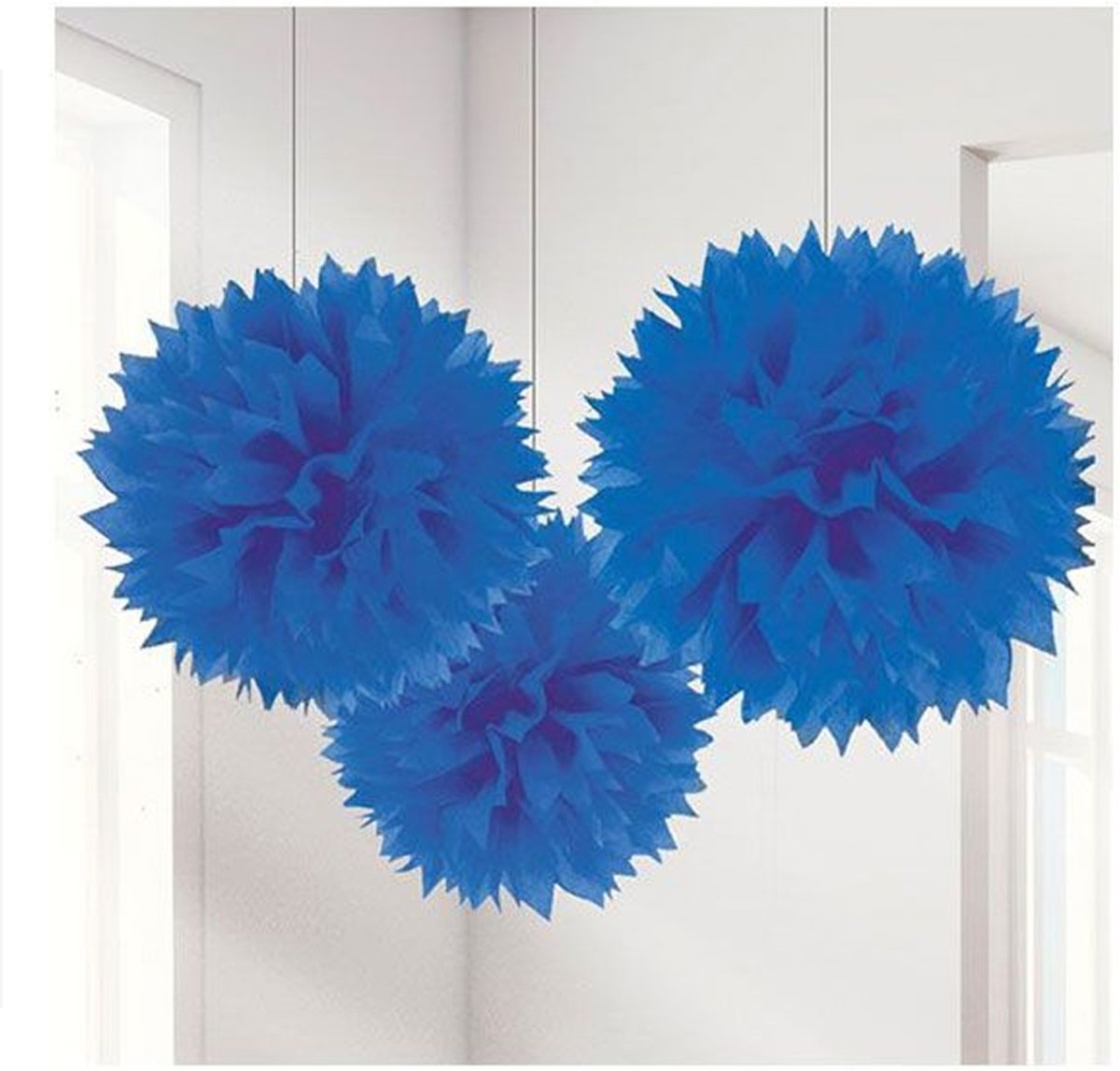 Pom Poms - Donkerblauw - 3 st.