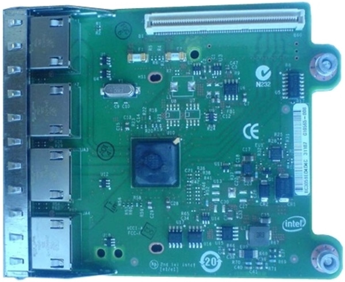 DELL 540-BBHF netwerkkaart & -adapter Ethernet 1000 Mbit/s Intern