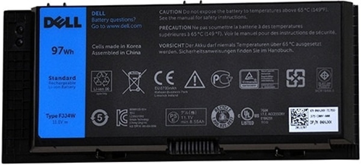 DELL H1MNH Batterij/Accu