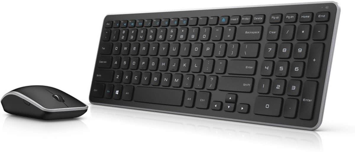 DELL KM714 RF Draadloos QWERTZ Duits Zwart toetsenbord