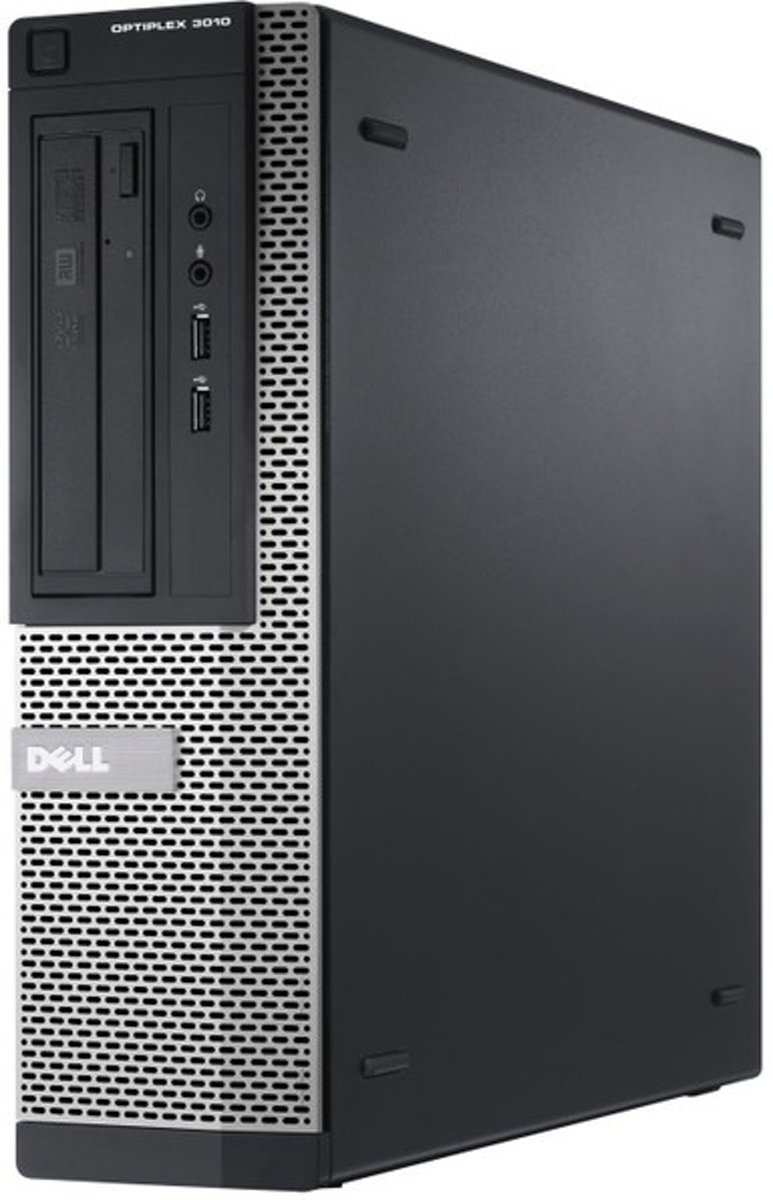 DELL OptiPlex 3010 3.2GHz i5-3470 Desktop Zwart, Grijs PC