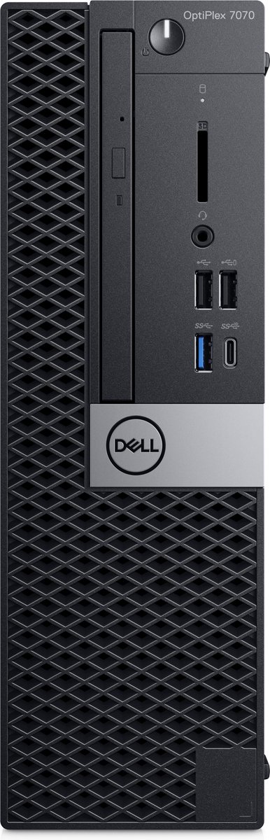 DELL OptiPlex 7070 DDR4-SDRAM i5-9500 SFF Intel® 9de generatie Core™ i5 8 GB 256 GB SSD Windows 10 Pro PC Zwart