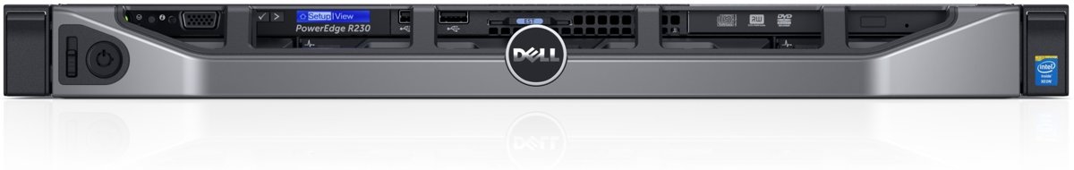 DELL PowerEdge R230 3GHz Rack (1U) E3-1220 v6 Intel® Xeon® E3 v6 250W server