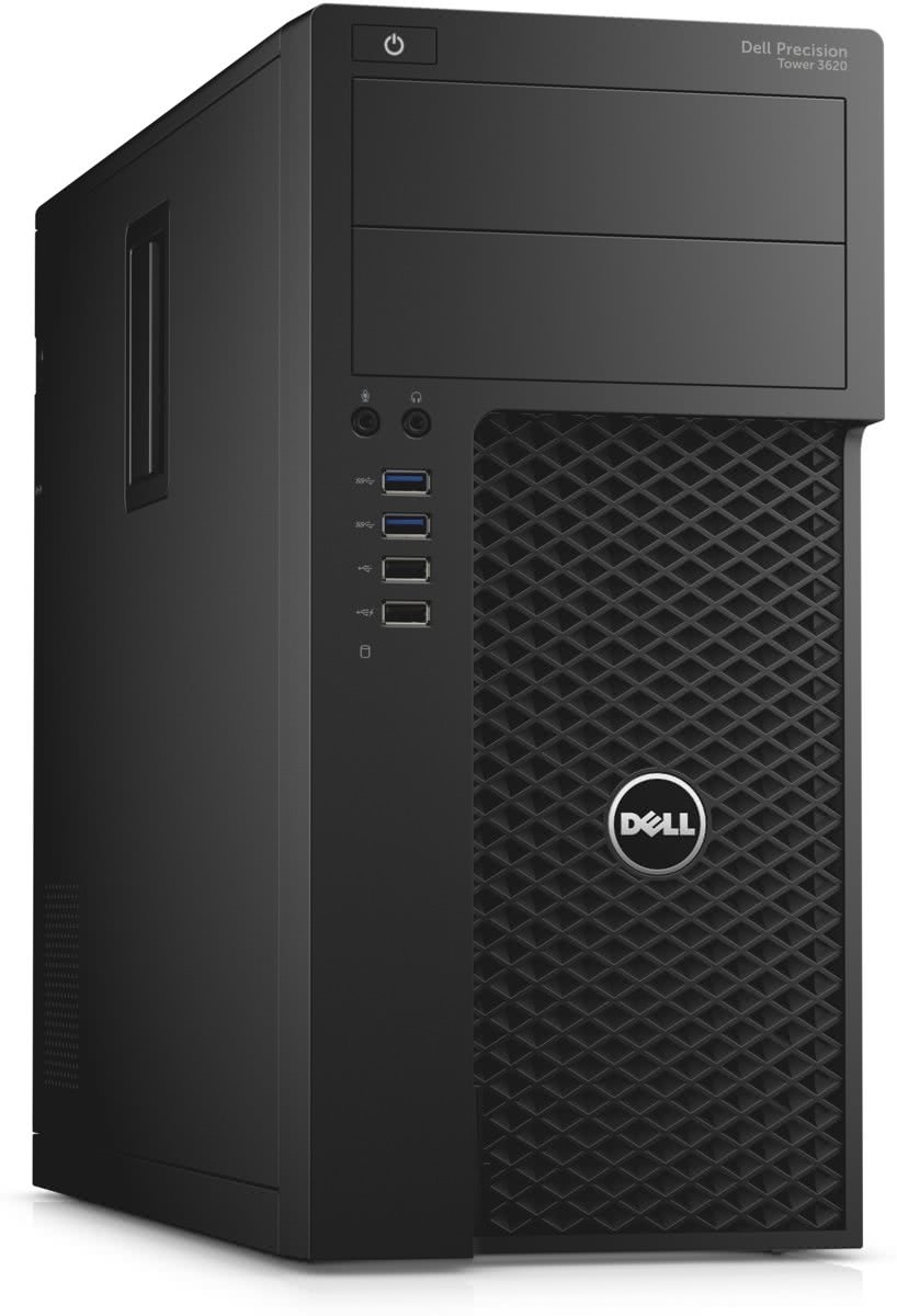 DELL Precision T3620 3.4GHz i7-6700 Mini Toren Zwart Workstation