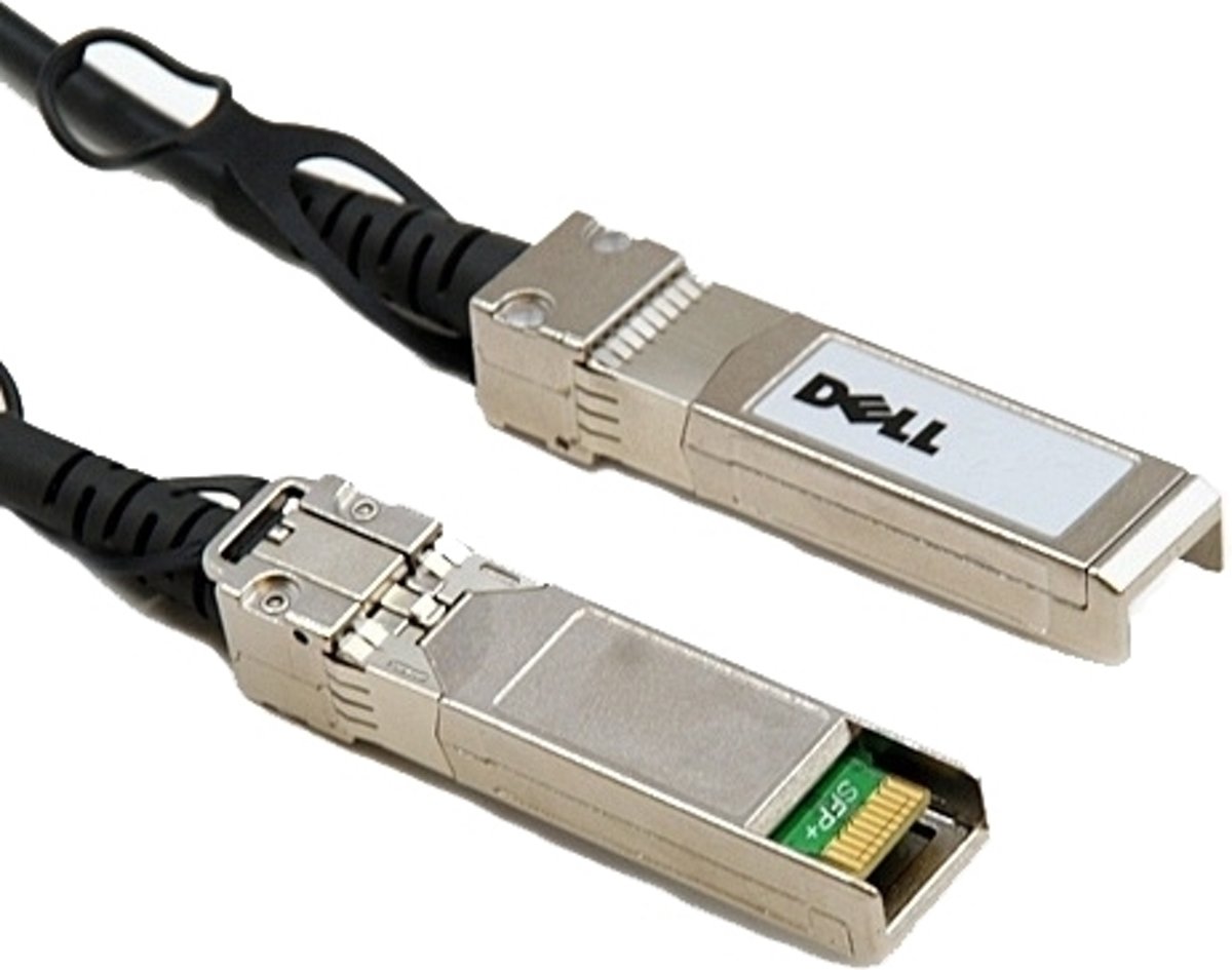 DELL SFP+, 7m netwerkkabel Zwart