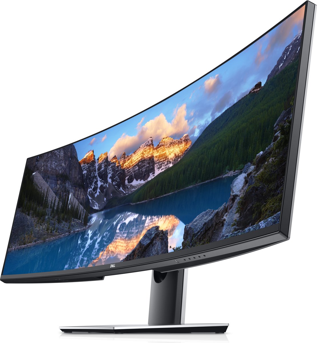 DELL U4919DW computer monitor 124,5 cm (49) 4K Ultra HD LED Gebogen Zilver