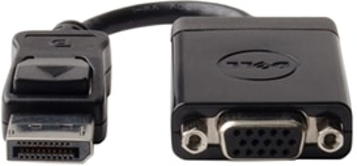 Dell 470-ABEL Dell Display Port naar VGA Adapter - Videoconverter - DisplayPort voor OptiPlex 3040 (Origineel)