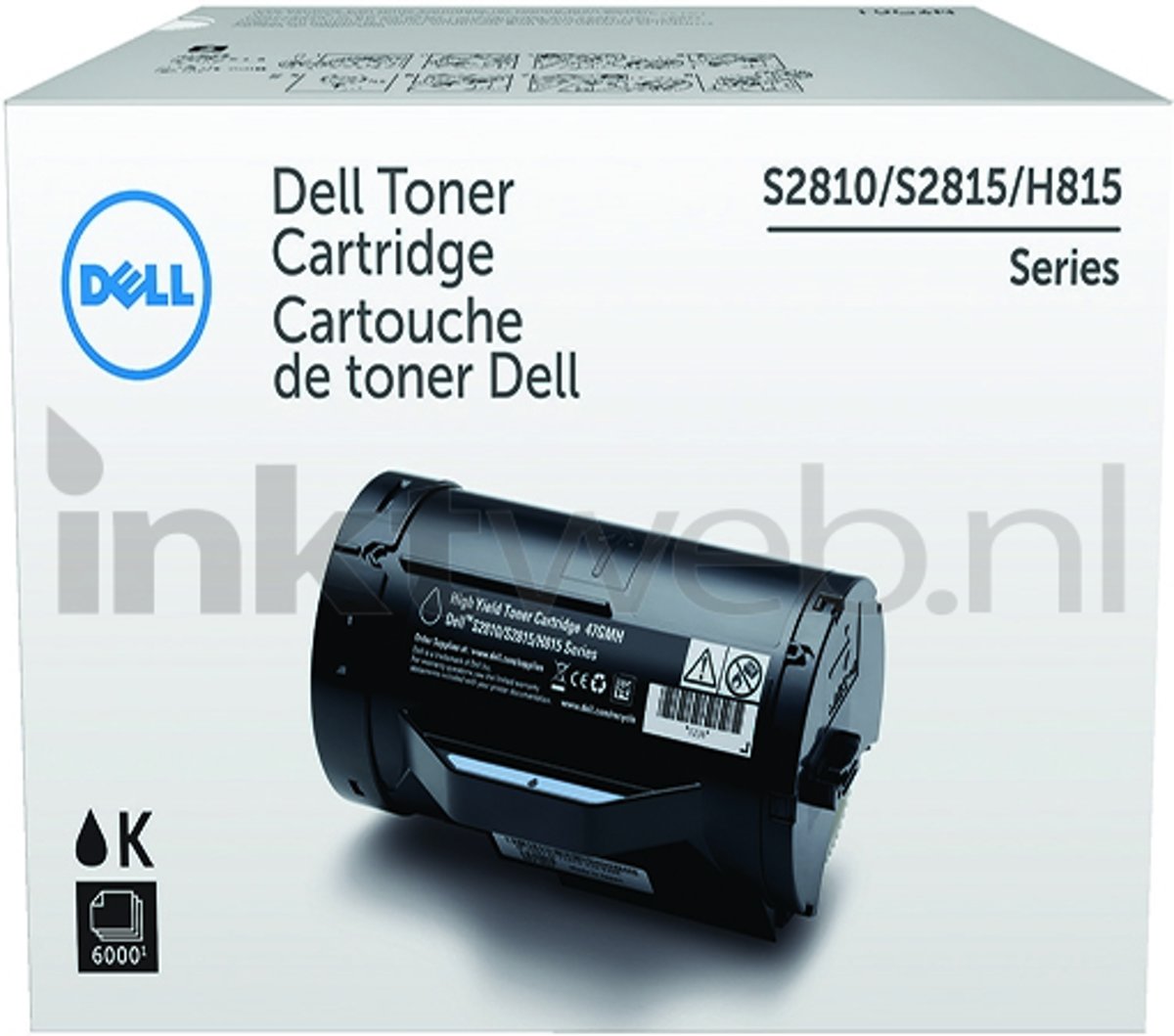 Dell 593-BBMH zwart (Compatible)