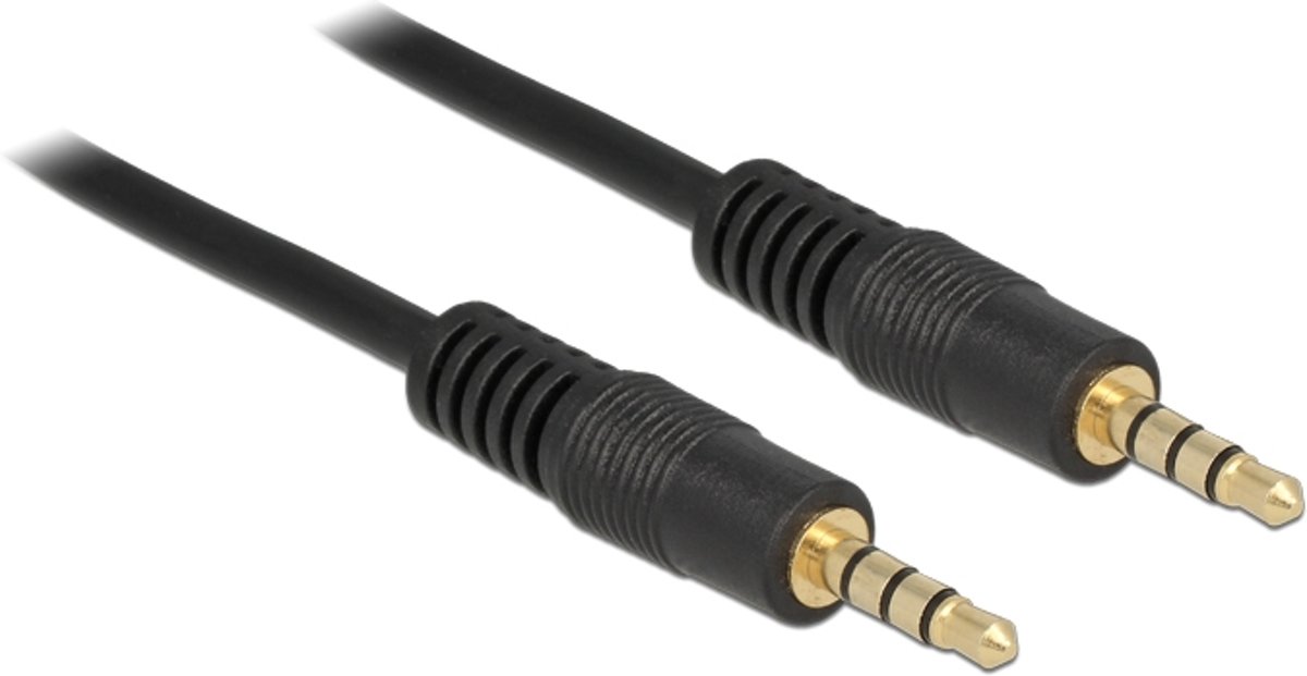 DeLOCK 84730 15m 3.5mm 3.5mm Zwart audio kabel