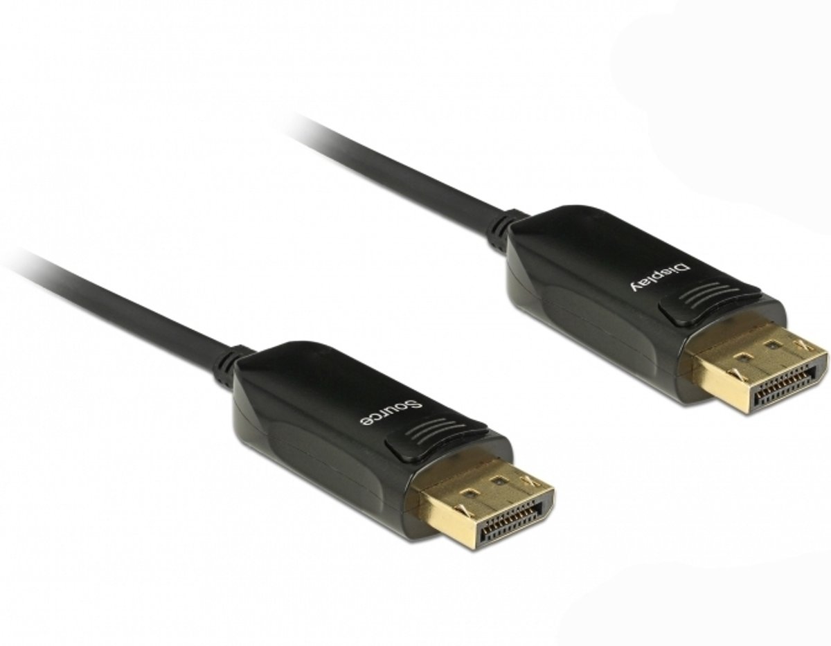 DeLOCK 85730 DisplayPort kabel 15 m Zwart