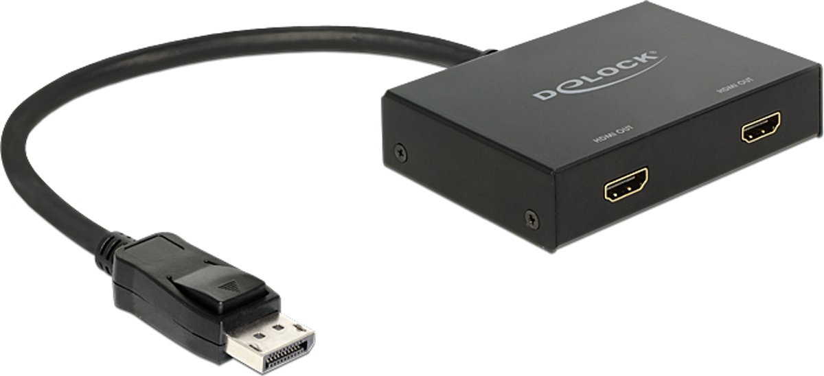 DeLOCK 87666 DisplayPort/HDMI video splitter