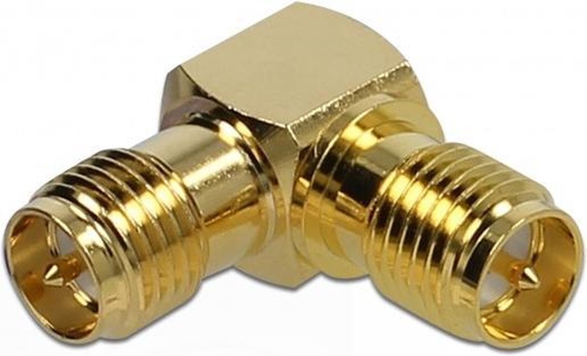 DeLOCK 89954 kabel-connector RP-SMA, RP-SMA Goud