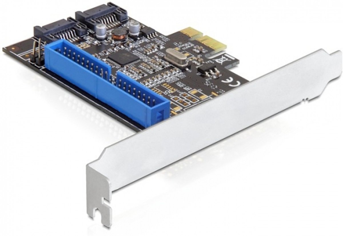 DeLOCK PCI Express Card/SATA/IDE Intern IDE/ATA,SATA interfacekaart/-adapter