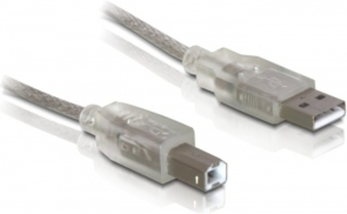 Delock - USB 2.0 A - B Kabel - 0.5 meter