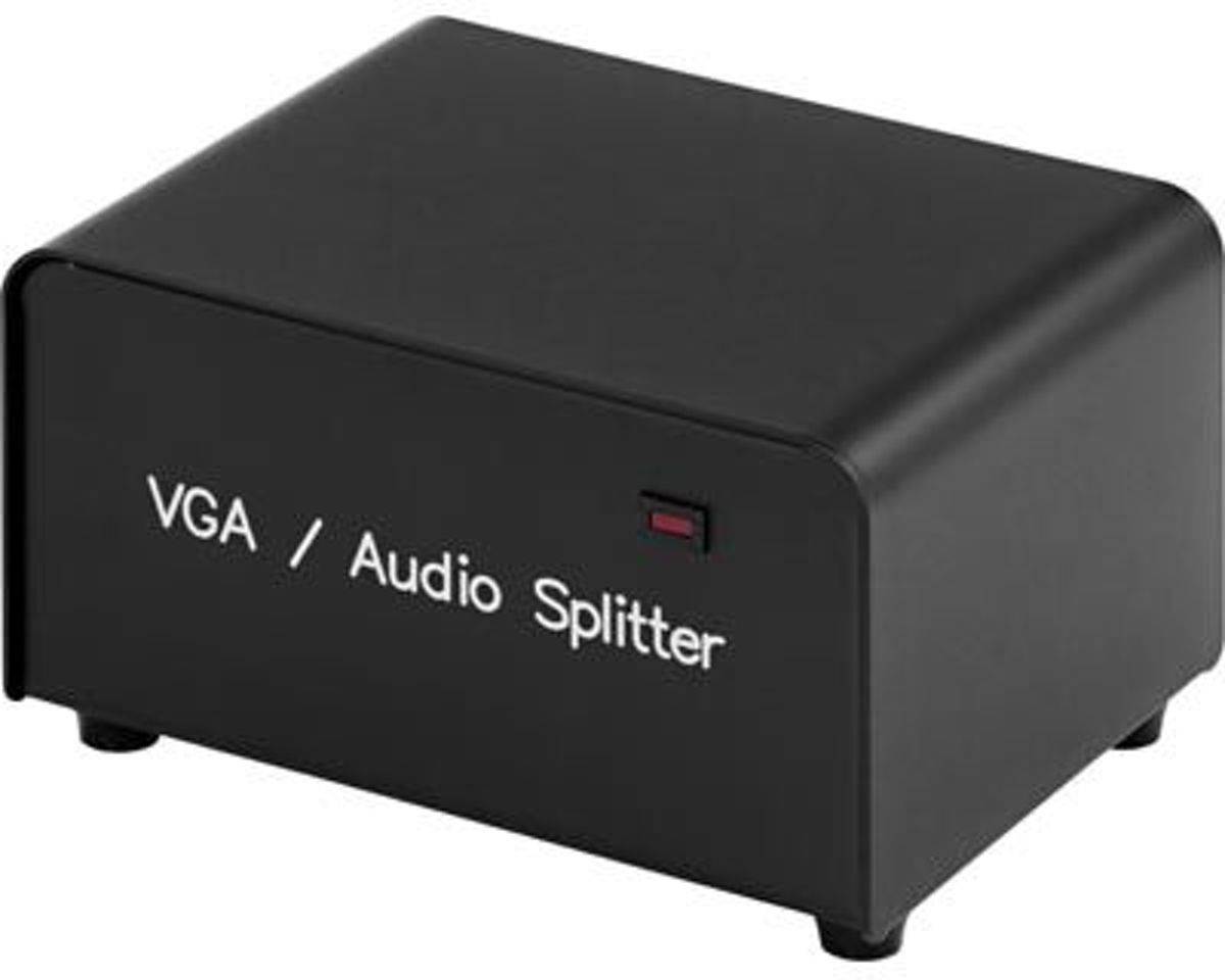 VGA-14M - VGA Splitter / Extender met audio (2/4/8 poorten) tot 50m, bandbreedte 450 MHz