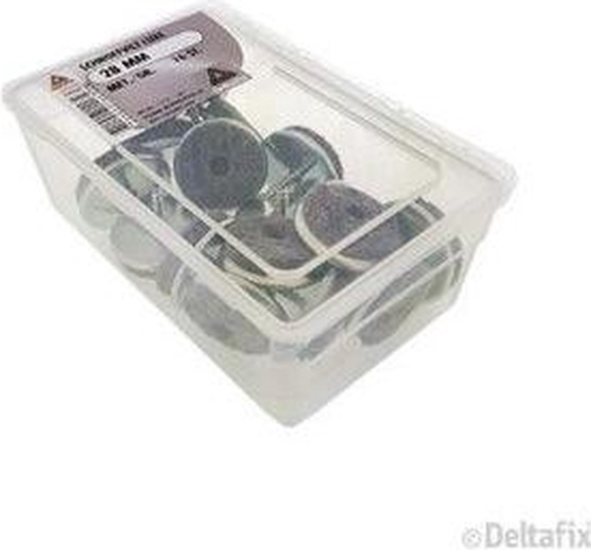   viltglijder met schroef / extra zacht grijs vilt / houder metaal grijs 28 mm 16 st.