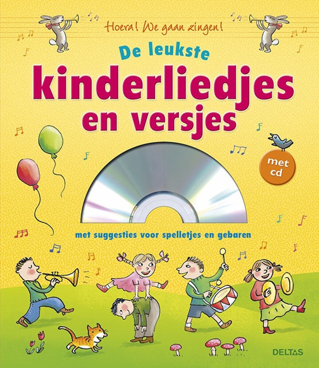 Deltas Liedjesboek De Allermooiste Kinderliedjes Met Cd 23 Cm