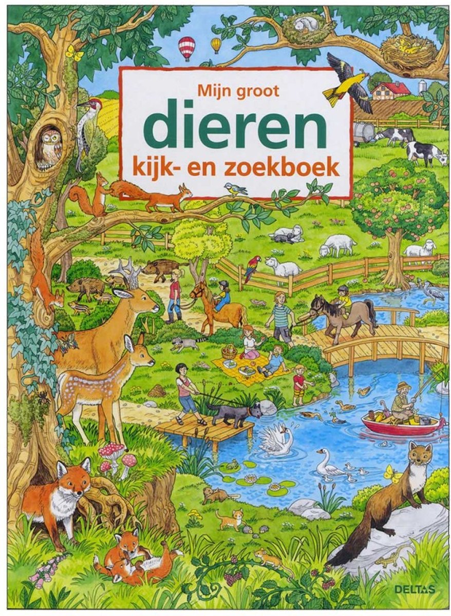 Deltas Mijn Groot Dieren Kijk- En Zoekboek Caryad