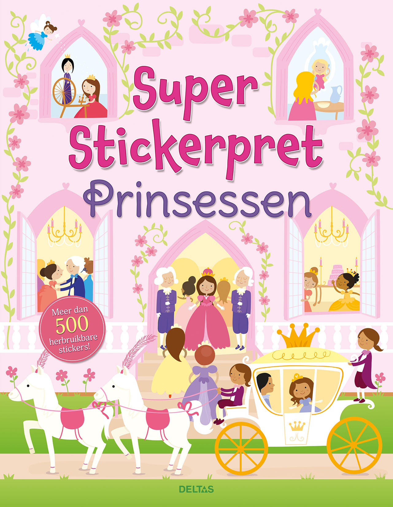 Deltas Super stickerpret prinsessen