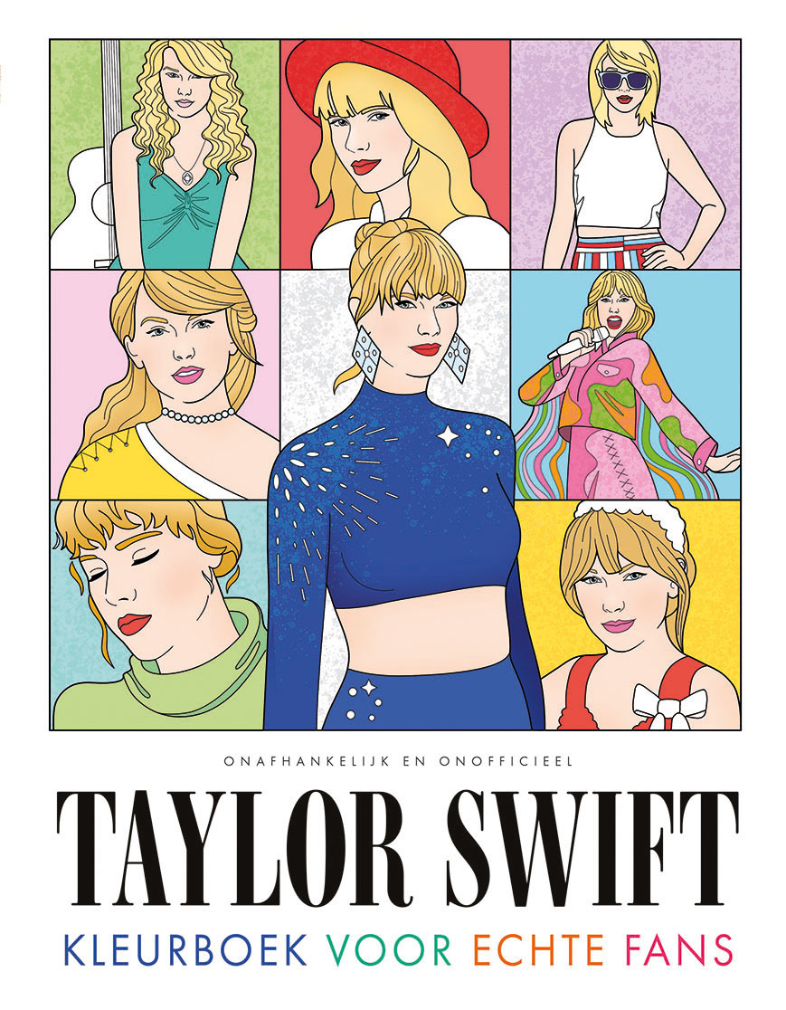 Deltas Taylor Swift kleurboek