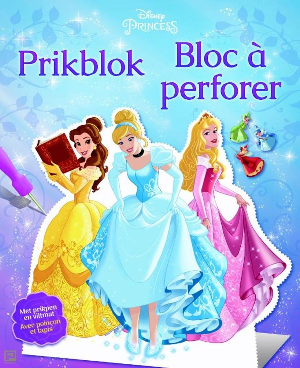 Disney Prikblok Princess Met Prikpen En Viltmat 22 Cm