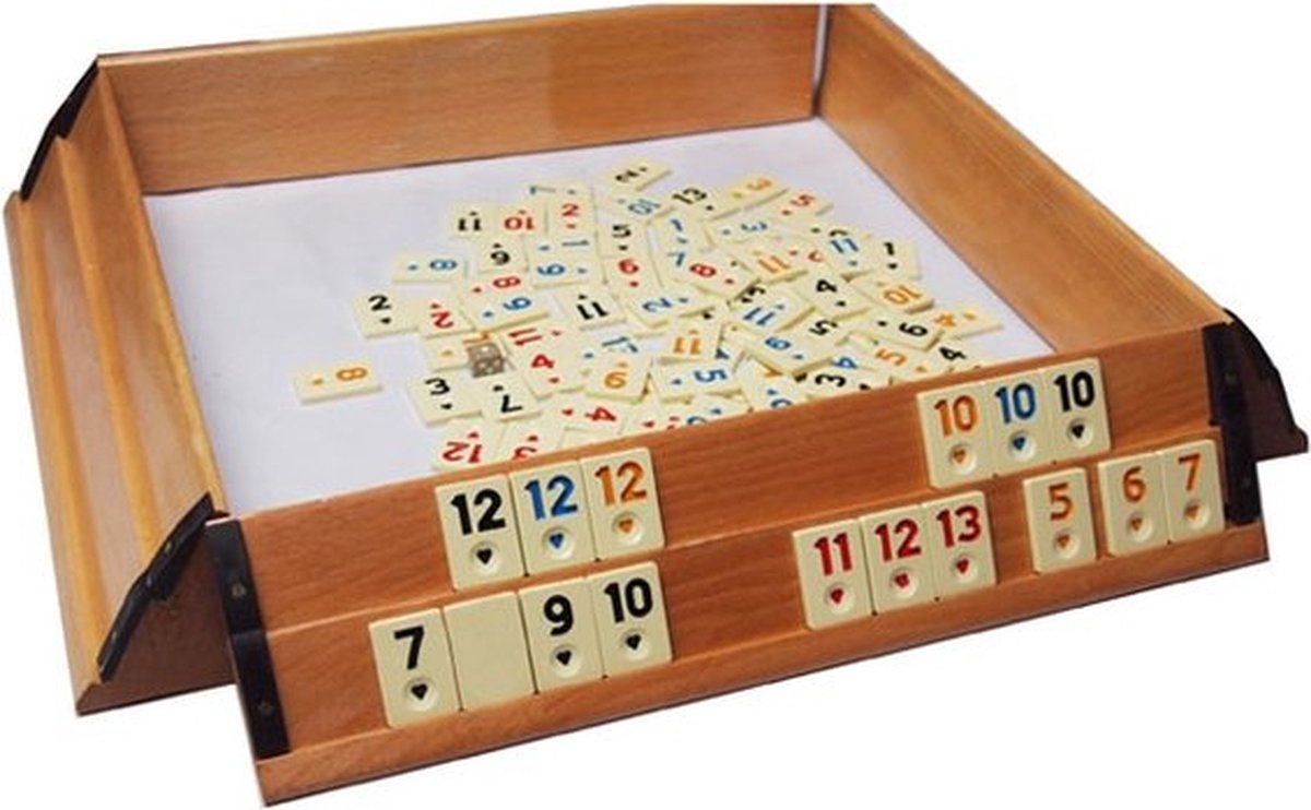 Okey - Rummy - Spel - Demirkaan - Hout - Turkse Spel