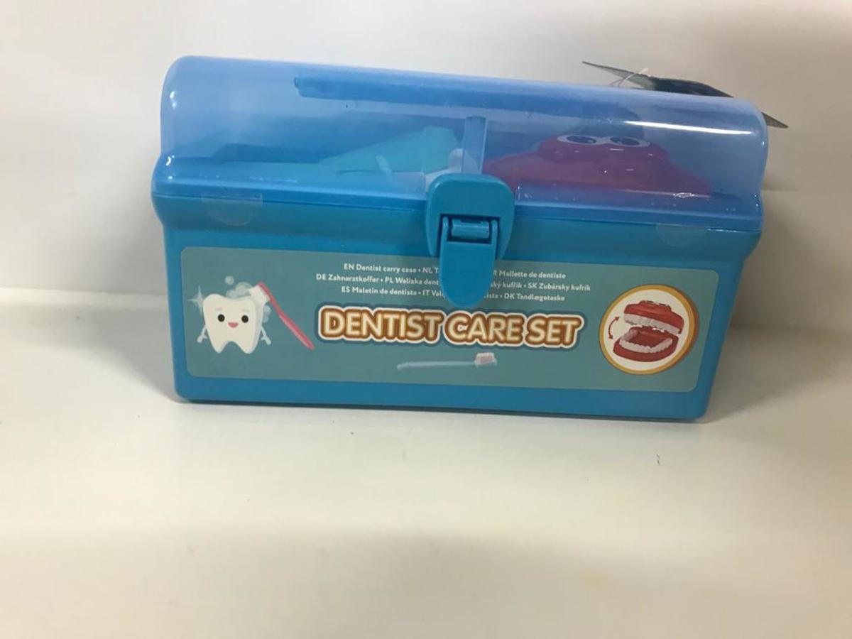 Dentist care set - blauw