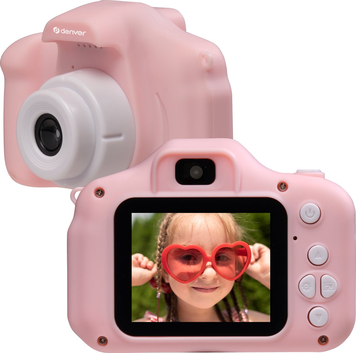   Kindercamera Full HD - Selfie Camera - 40MP - Digitale Camera Kinderen - Foto en Video - Spelletjes - KCA1340 - Roze