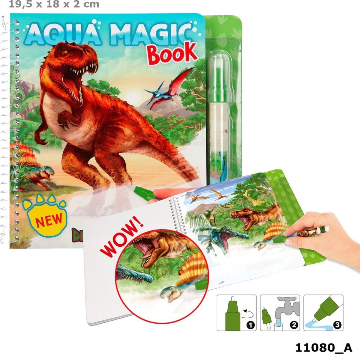 Dino World Aqua Magic Book