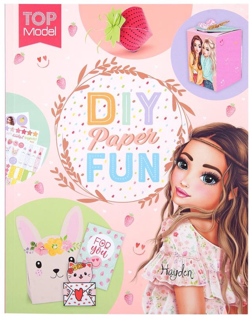 TOPModel DIY Paper Fun Book