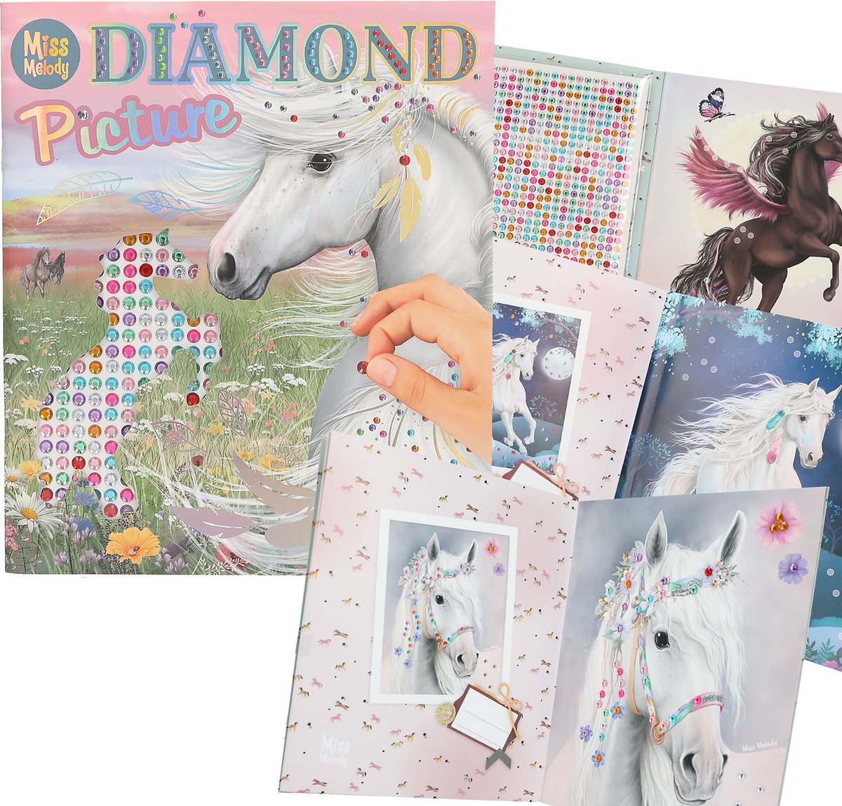   - Miss Melody Create your Diamond Picture stickerboek