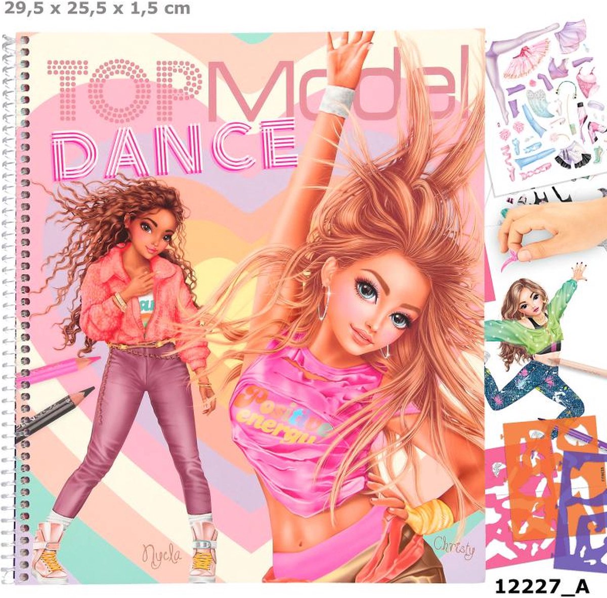   - TOPModel Dance kleurboek