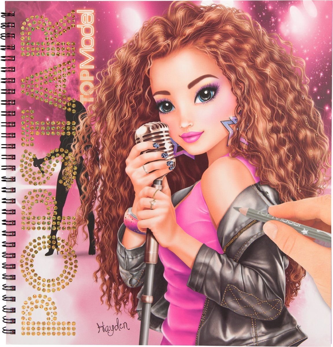 Depesche TOPModel POPSTAR drawing book