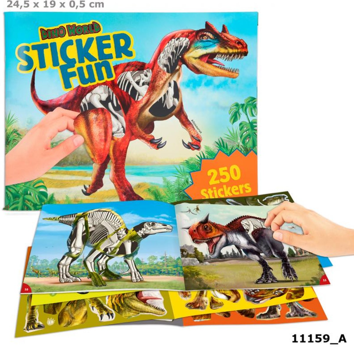 Dino World Sticker Fun (250 stickers)