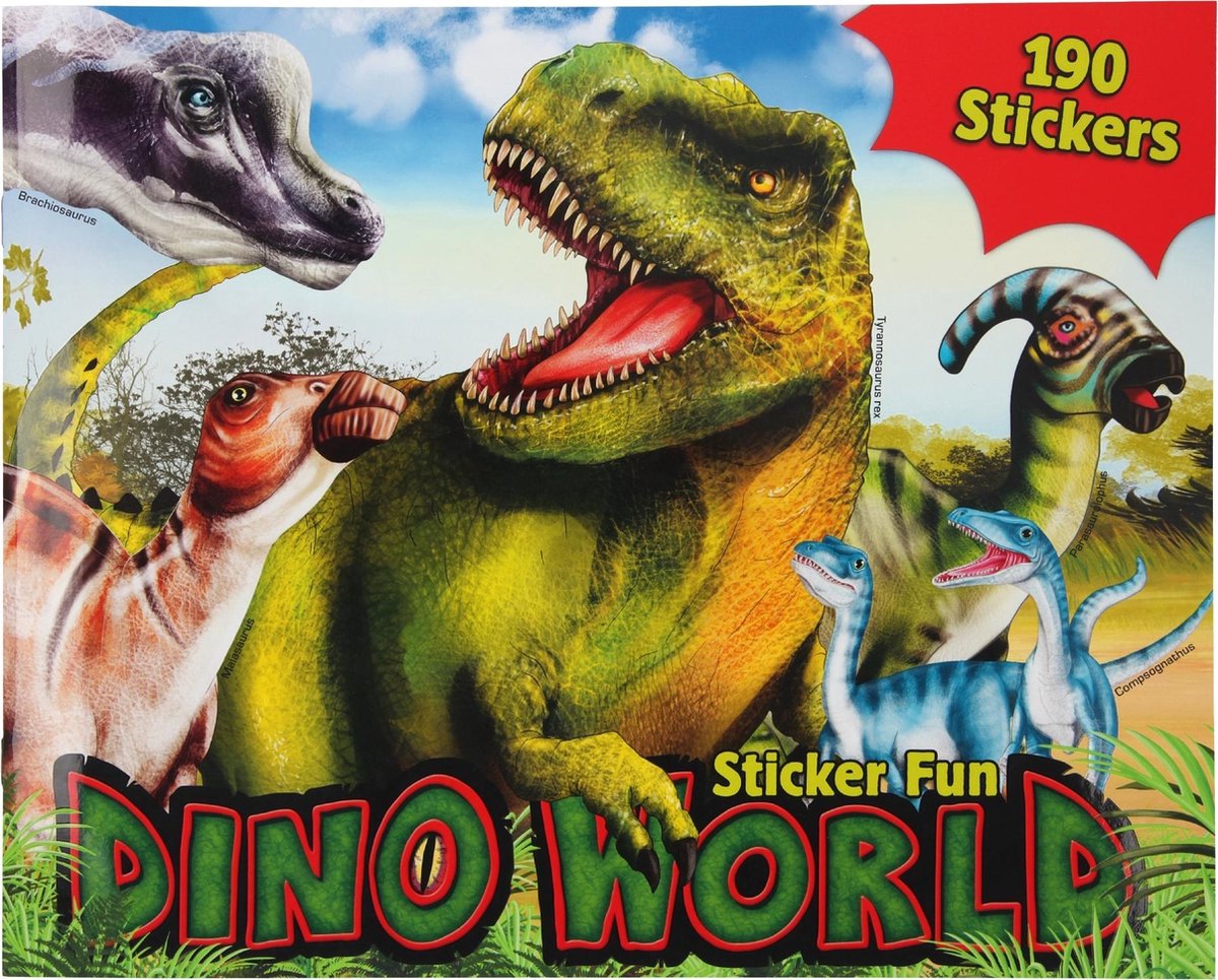 Dino World Sticker Fun