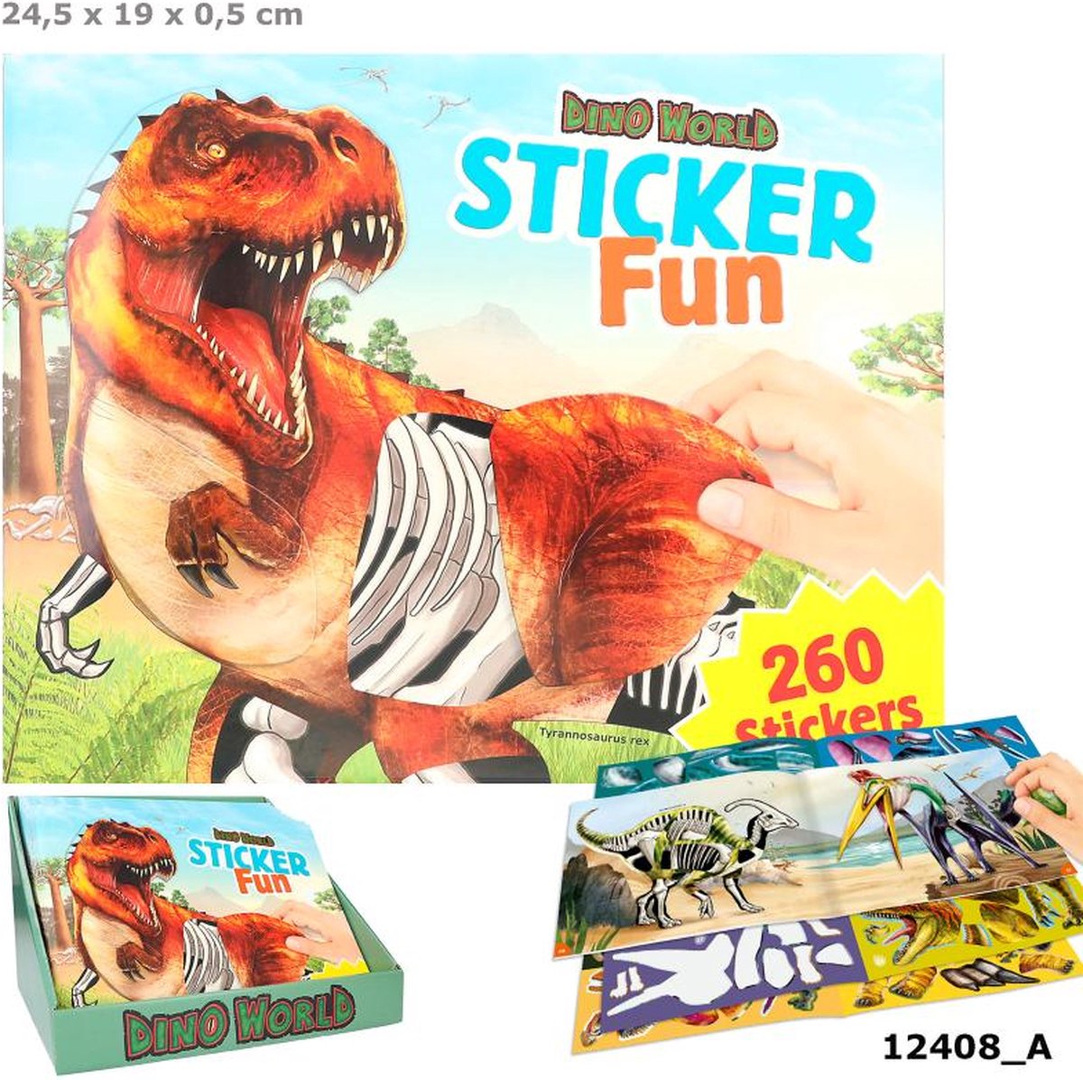 Dino World Sticker Fun