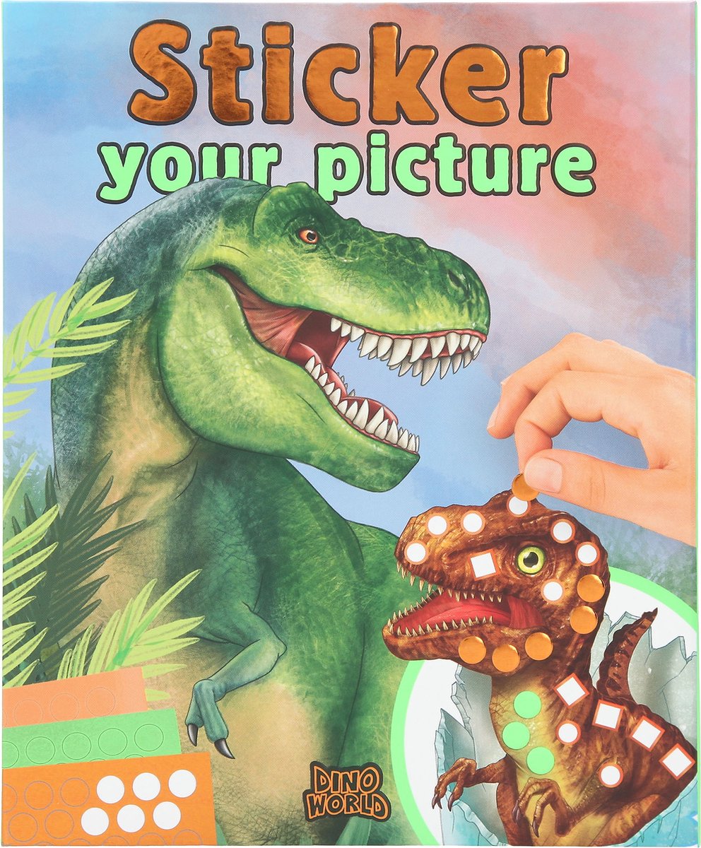 Dino World Sticker Your Picture