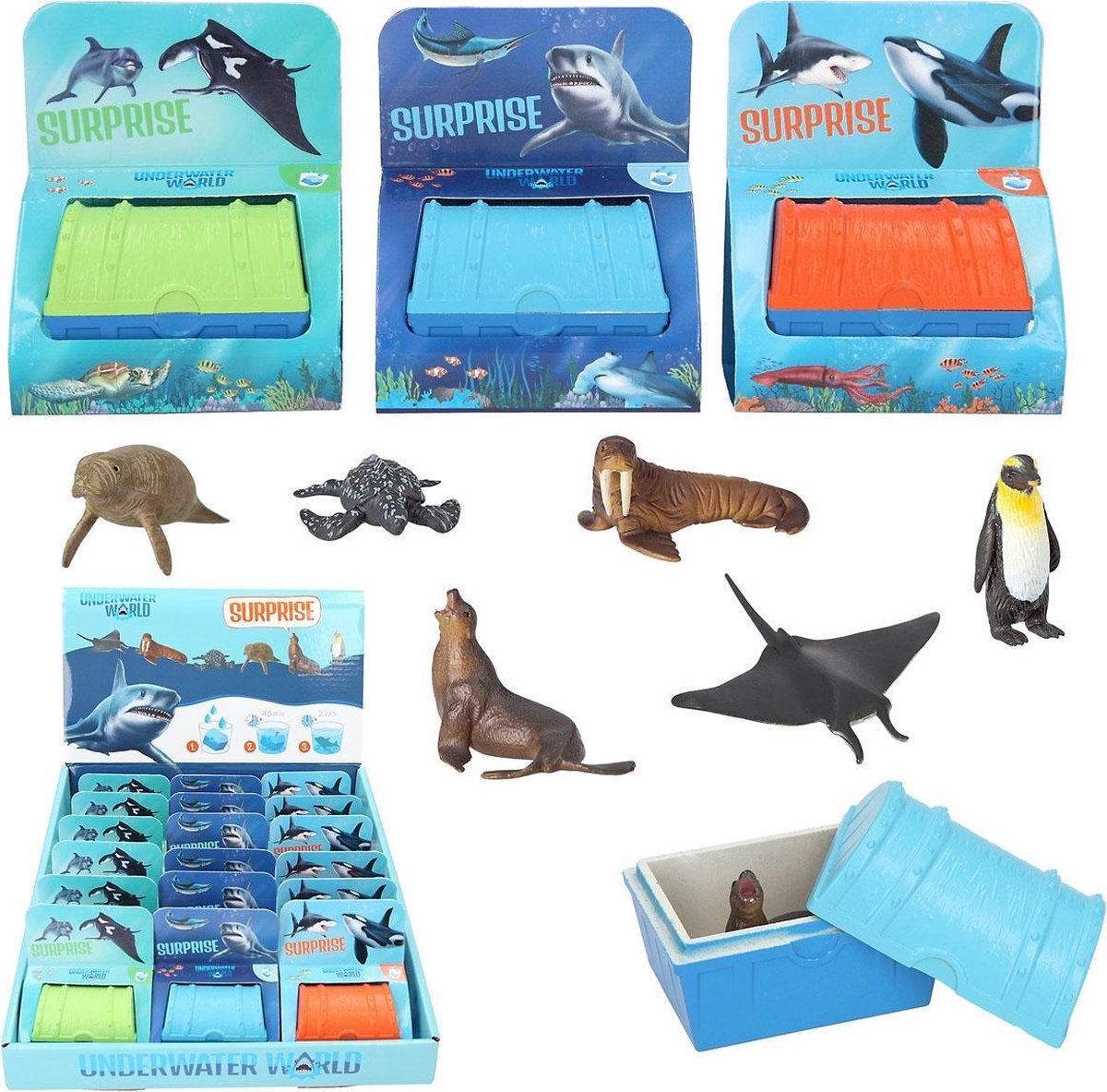 Dino World magische kist UNDERWATER