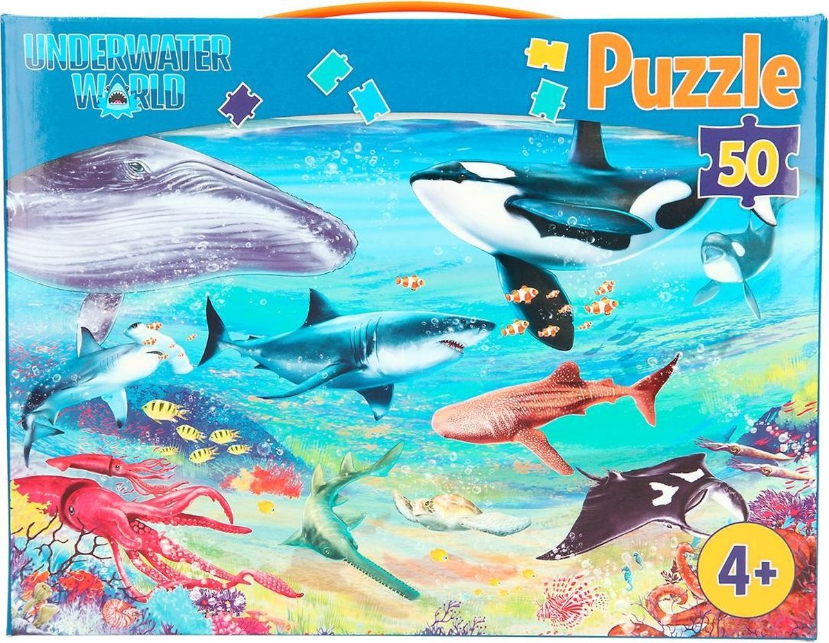 Dino World puzzel 50 stukjes UNDERWATER